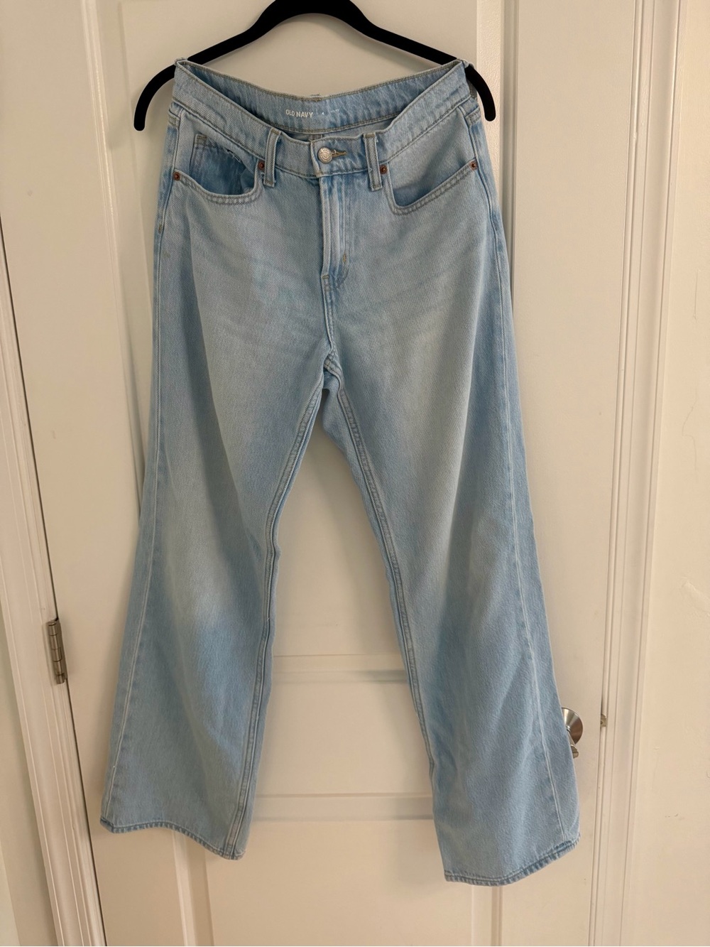 Light Wash Wide Leg Jeans - Old Navy